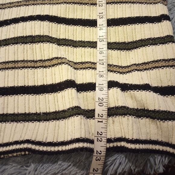 Vintage Reba Rose textured knit striped long sleeve - Picture 7 of 8